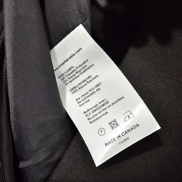 Israella Kobla Asha Belted Sleeve Off the Shoulder Minidress - Picture 8 of 8